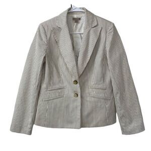 Kim Rogers Striped Blazer(Size 10)